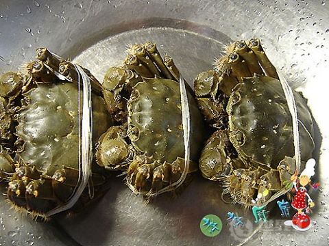清蒸大閘蟹的做法